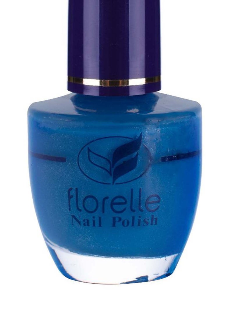 فلوريل طلاء أظافر جيليش بلون غني يدوم طويلاً 220 أزرق - Image 2
