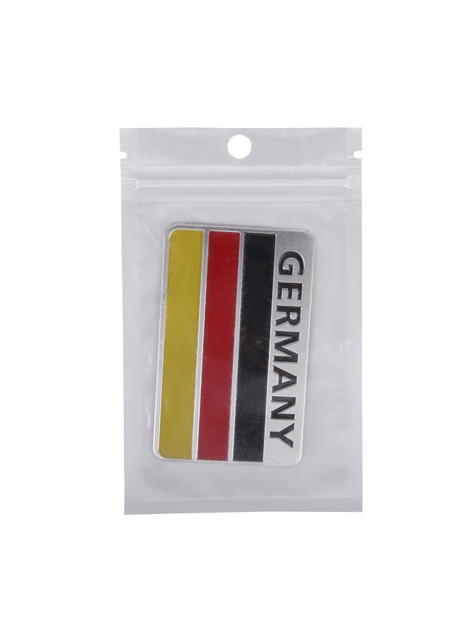 Germany Flag Style Metal Car Sticker - Image 3