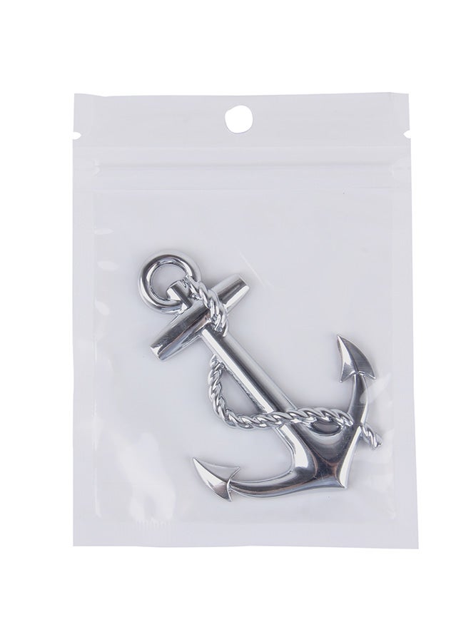 Generic Ship Anchor Shape Car Auto Metal Sticker  - Image 3