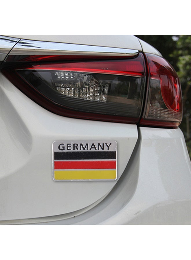 Germany Flag Style Metal Car Sticker - Image 4