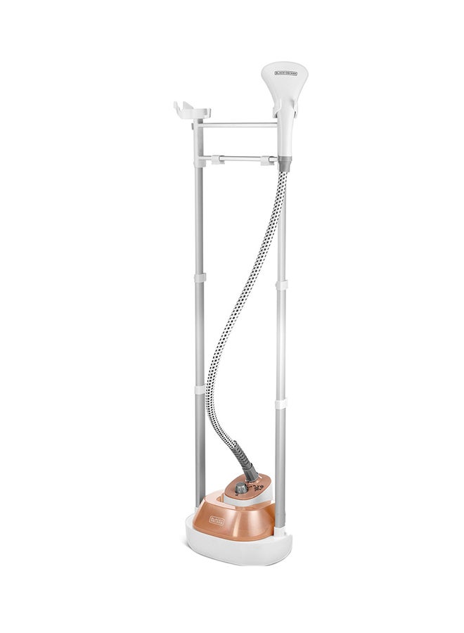 BLACK+DECKER Garment Steamer 1785 Watt GSTM2050-B5 White/Brown 