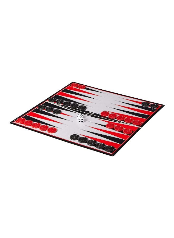 Pressman 3-In-1 Chess, Checkers And Backgammon Board Game Set  - Image 3