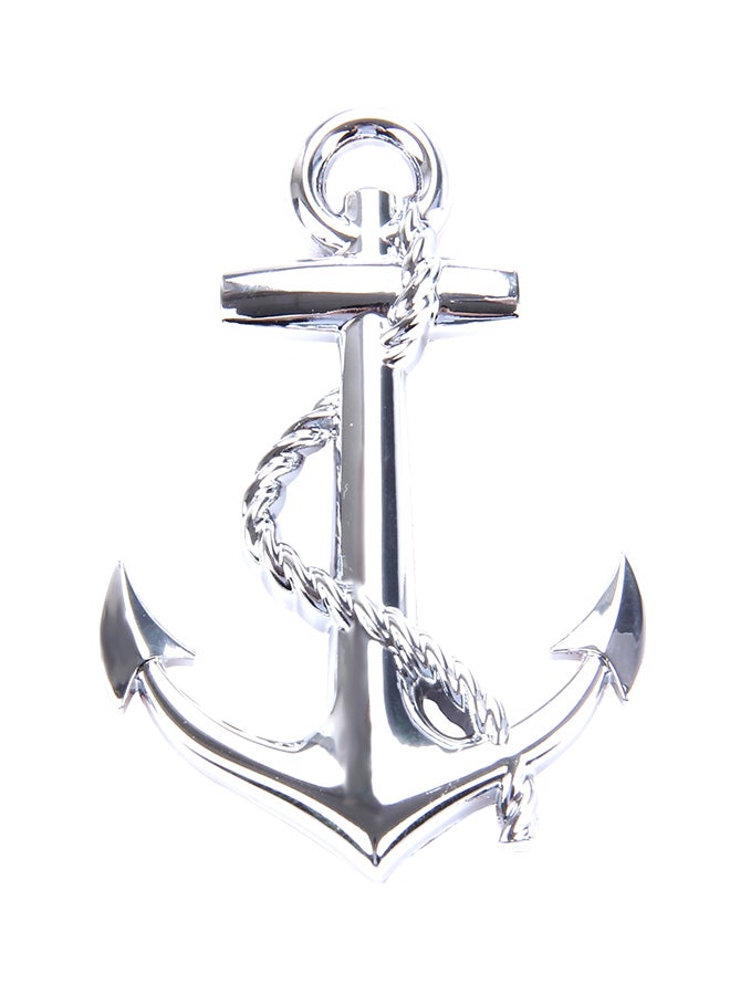Generic Ship Anchor Shape Car Auto Metal Sticker  - Image 1