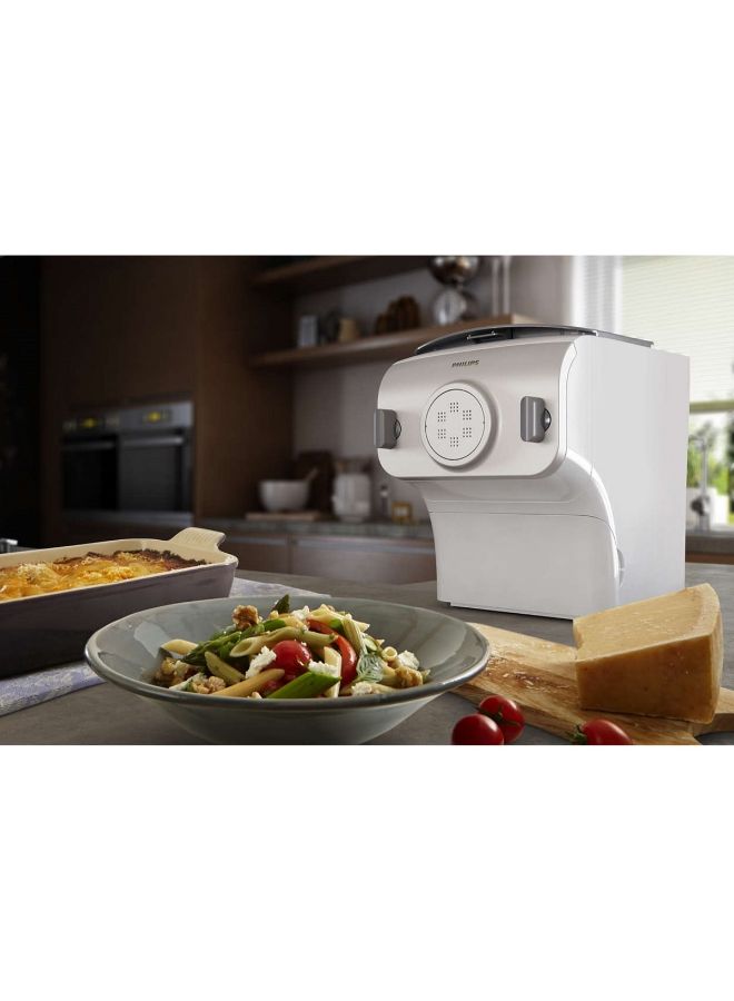 Philips Pasta And Noodle Maker 200W 200.0 W HR2355/15 White/Grey - Image 2