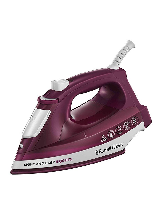 Russell Hobbs Steam Iron 2400 Watt 24820 Purple 