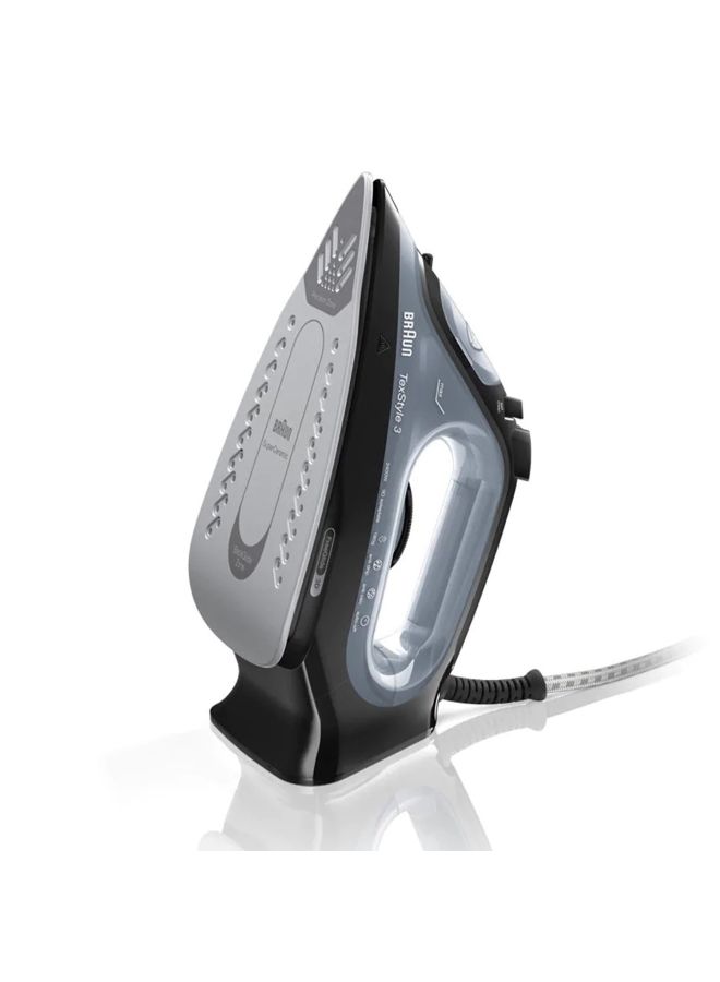 BRAUN Steam Iron 2400 Watt SI3055 Black/Clear - Image 2