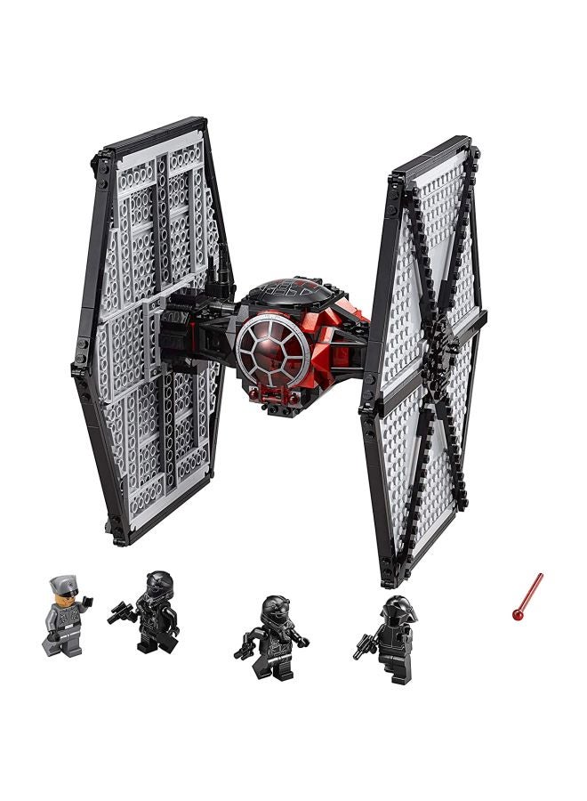 LEGO - 75101 Star Wars First Order Special Forces Tie Fighter Building Toy 75101 8+ Years - Image 1