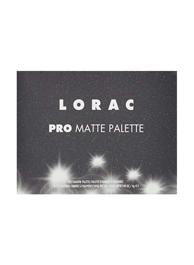 Lorac Pro Matte Eye Shadow Palette Bare/Latte/Jet Black - Image 2