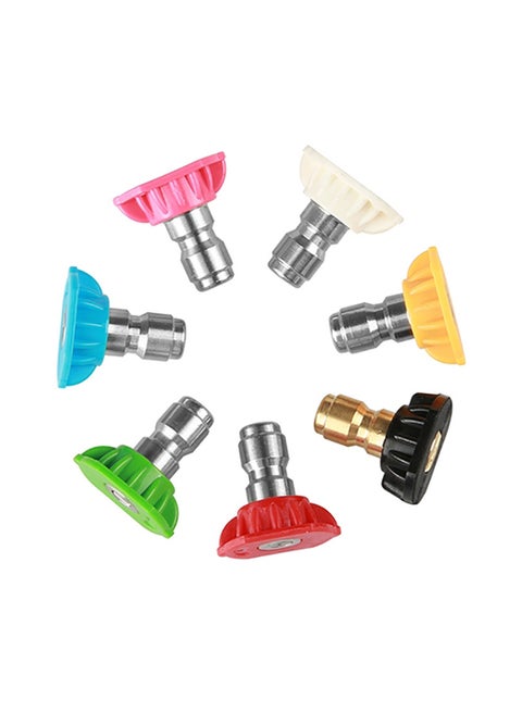 7-Piece High Pressure Car Wash Jet Foam Nozzle