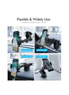 Dashboard/Windshield Car Mount Phone Holder Black - v1576690775/N32644433A_4