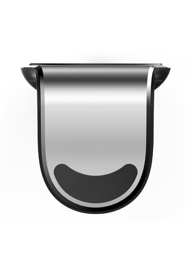 Car Air Vent Magnetic Phone Holder Silver/Black - Image 4