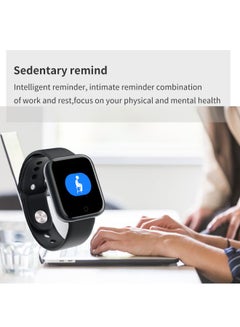 FESTNIGHT Heart Rate Monitoring Fitness Watch Black  - Image 3