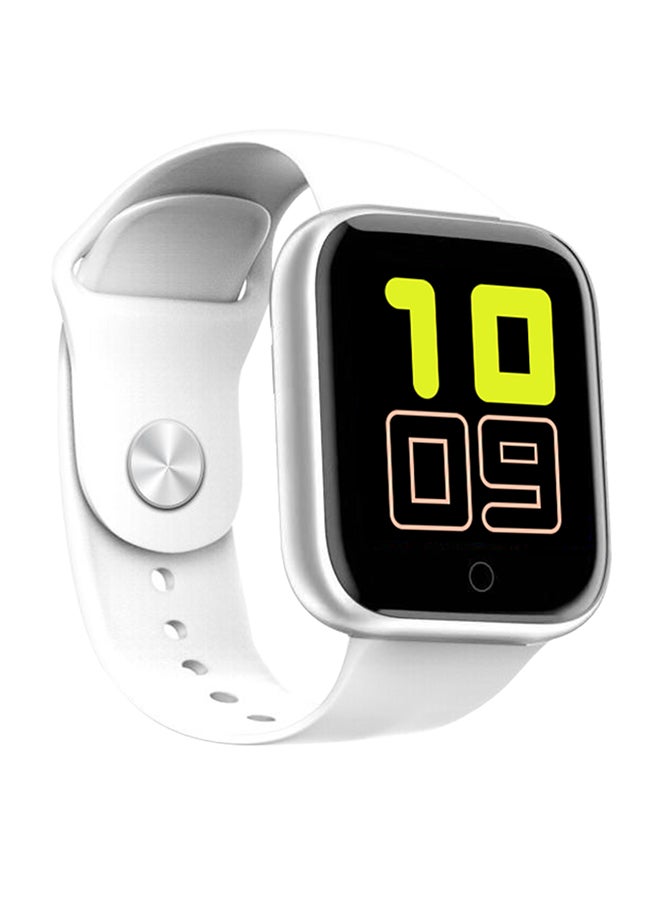 FESTNIGHT Heart Rate Monitoring Fitness Watch white  - Image 1