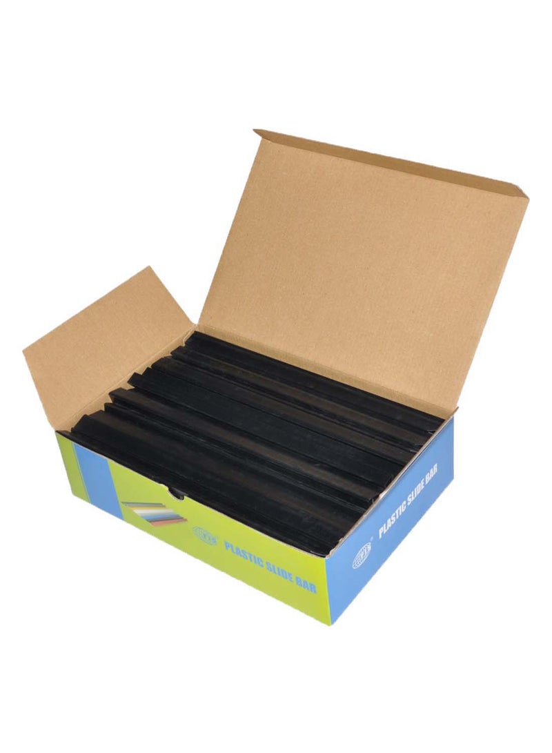 FIS 100-Piece File Sliding Bar Set Black - Image 2