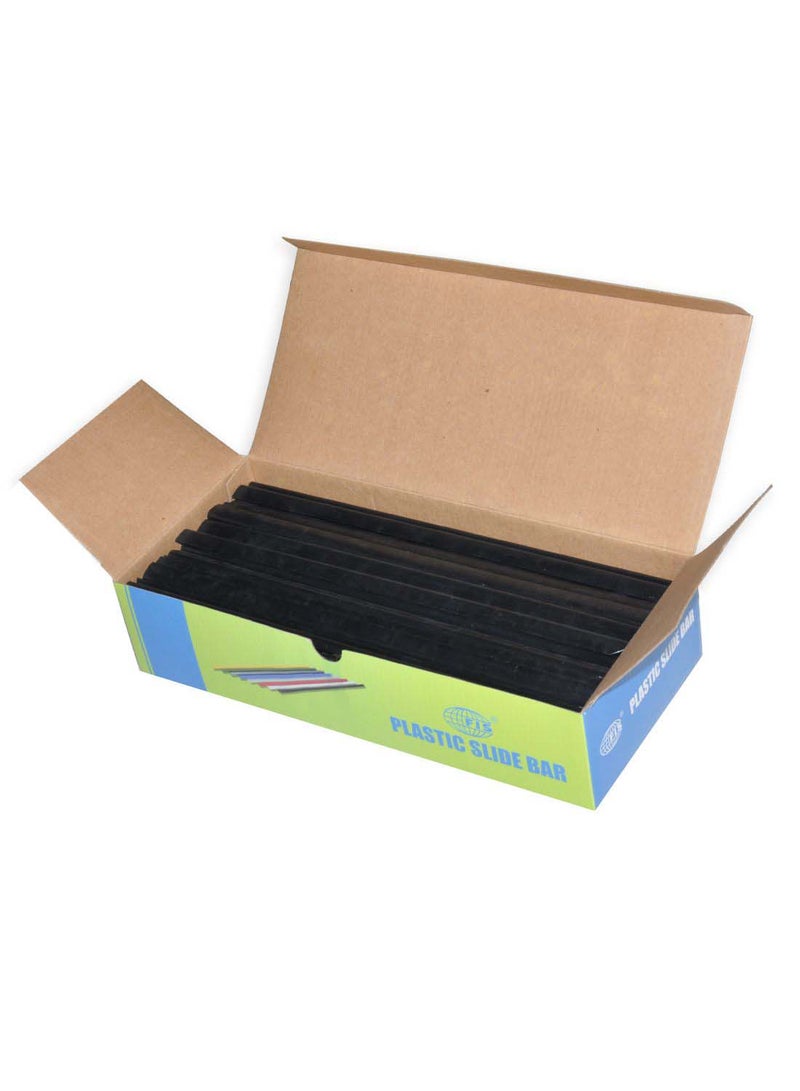 FIS 100-Piece File Sliding Bar Set Black - Image 2