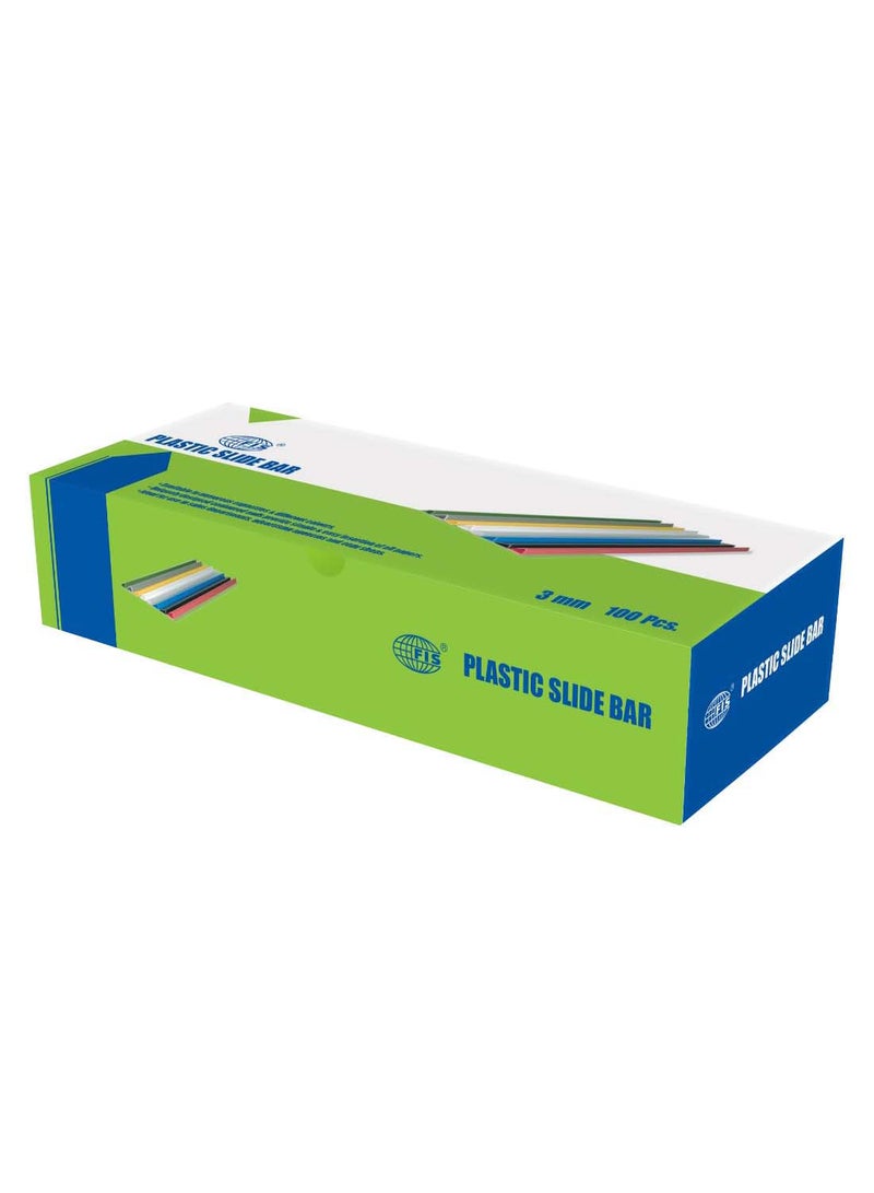 FIS 100-Piece File Sliding Bar Set Grey - Image 3