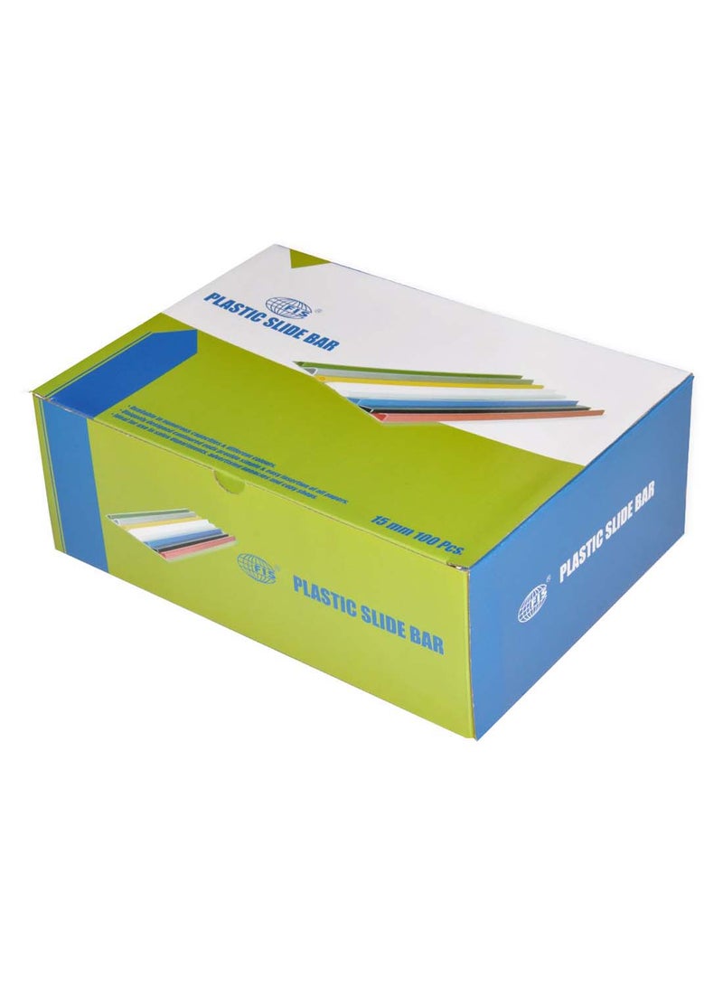 FIS 100-Piece File Sliding Bar Set Blue - Image 3