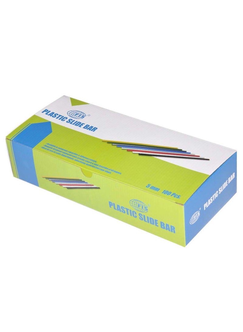 FIS 100-Piece File Sliding Bar Set Black - Image 3