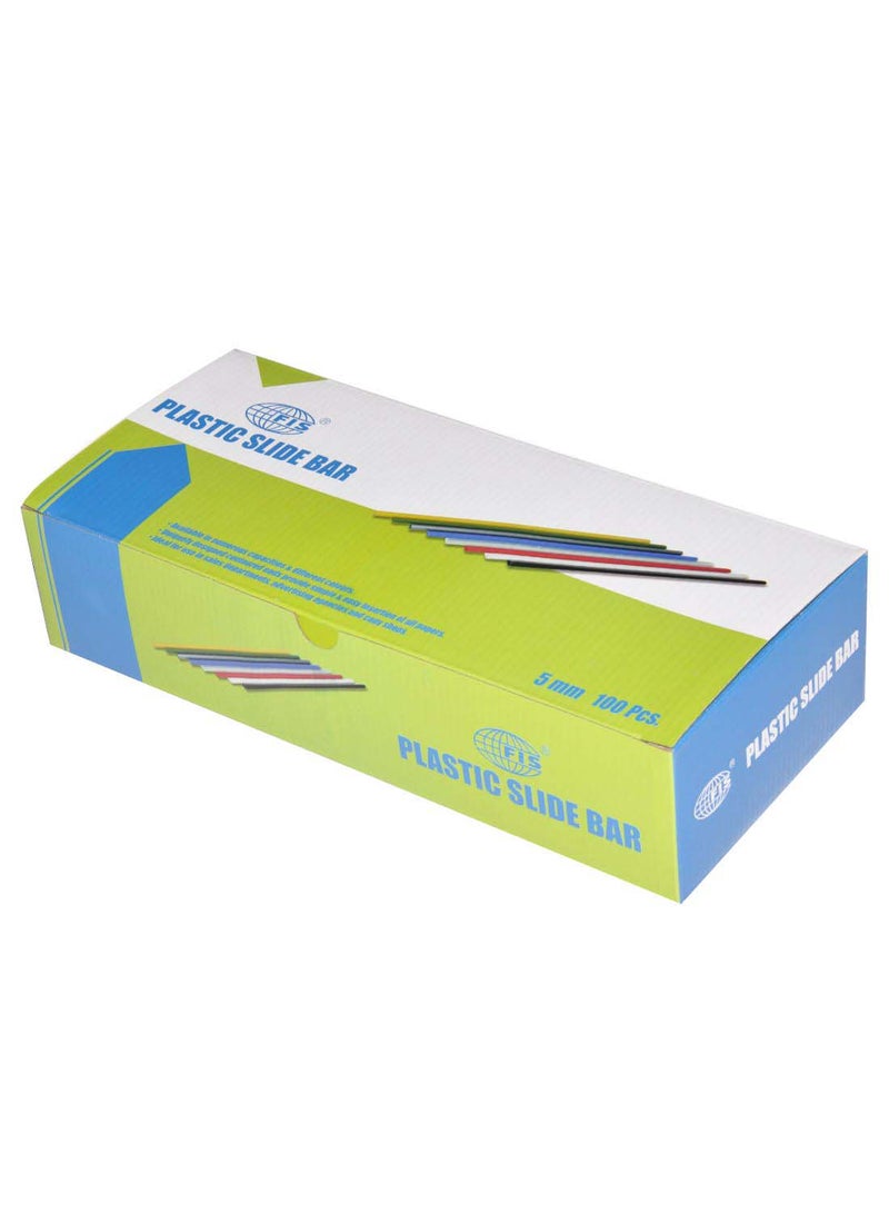 FIS 100-Piece File Sliding Bar Set Clear - Image 3