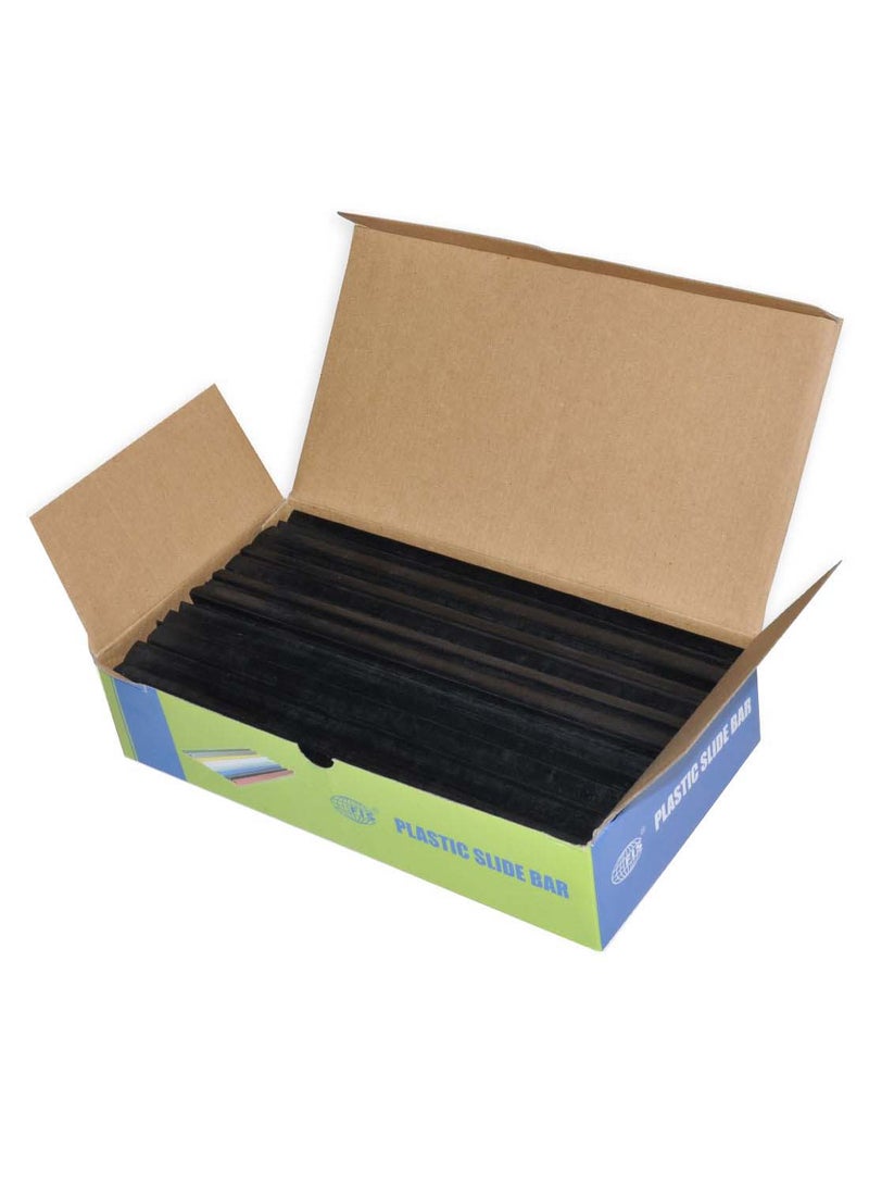 FIS 100-Piece File Sliding Bar Set Black - Image 2