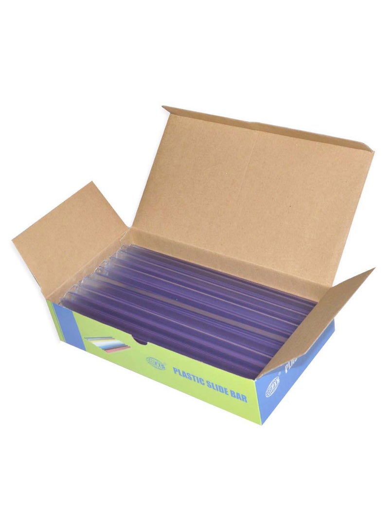 FIS 100-Piece File Sliding Bar Set Clear - Image 2