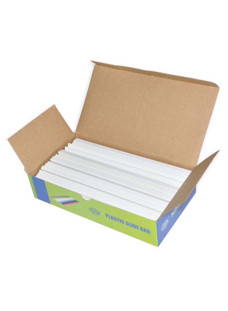 FIS 100-Piece File Sliding Bar Set White - Image 2