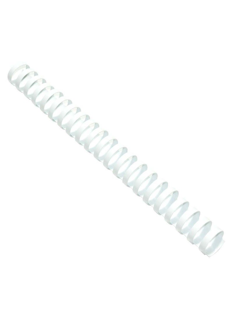FIS 50-Piece Binding Rings Set White  - Image 1