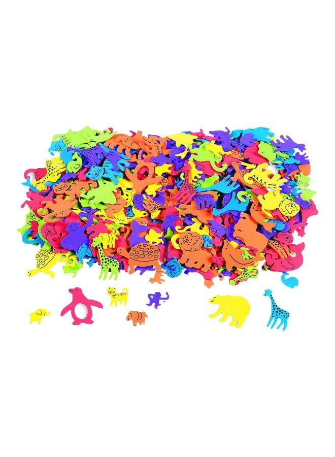 Fun Express 500-Piece Animal Shaped Sticker Set - Image 1
