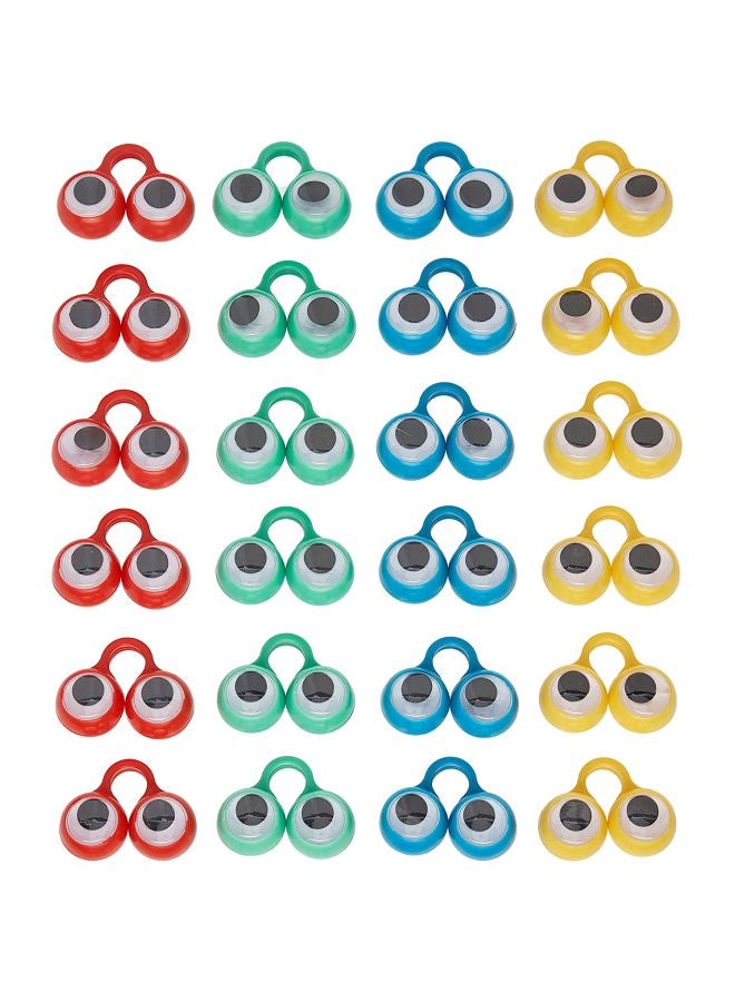 fX - Pack Of 24 Oobi Eye Finger Puppets - Image 1