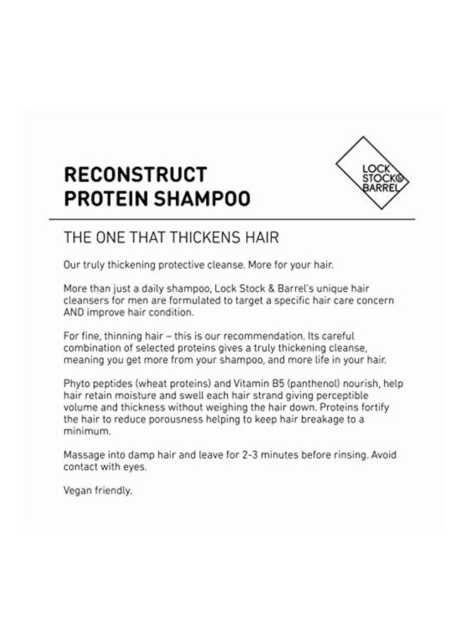 Lock Stock & Barrel Reconstruct Protein Shampoo  - Image 5