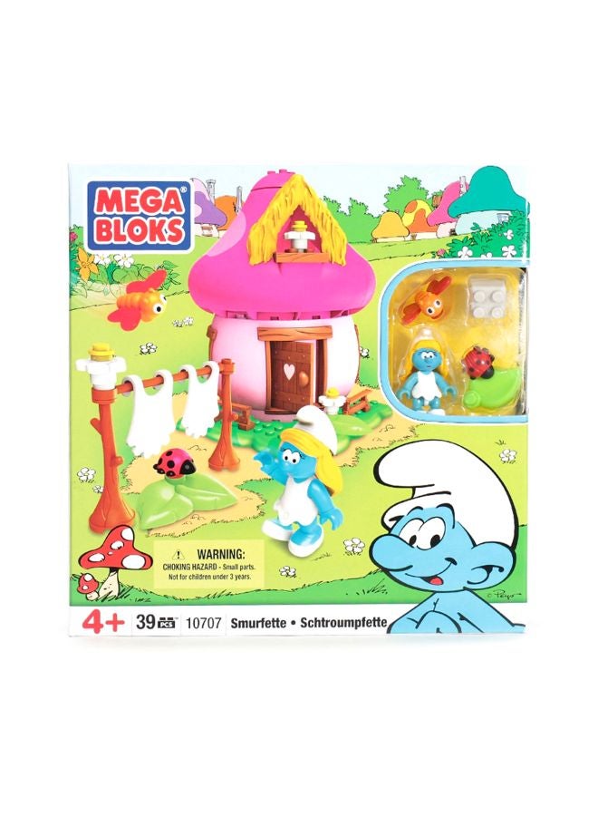 10707U 11-Piece Smurfette Building Set 10707U 11 4+ Years - v1576698146/N32849039A_5