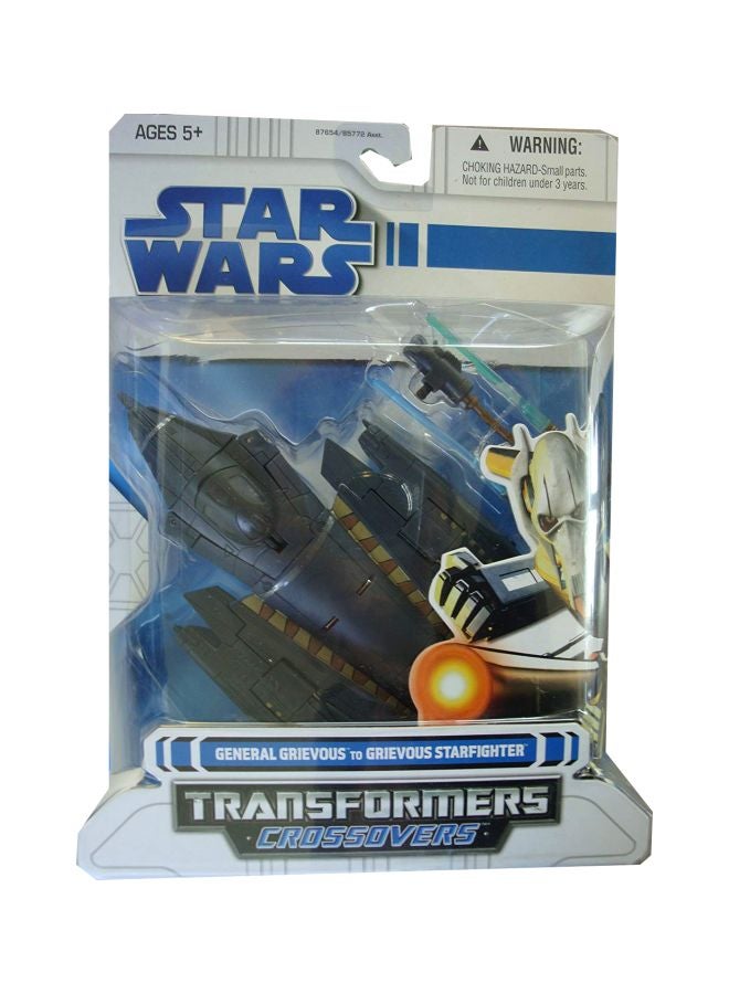 HASBRO - GAMING - Transformers Crossovers General Grievous To Grevous Starfighter Action Figure - Image 1