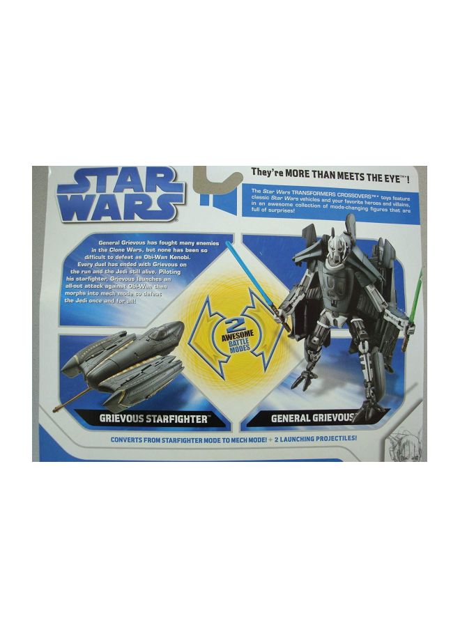 HASBRO - GAMING - Transformers Crossovers General Grievous To Grevous Starfighter Action Figure - Image 1