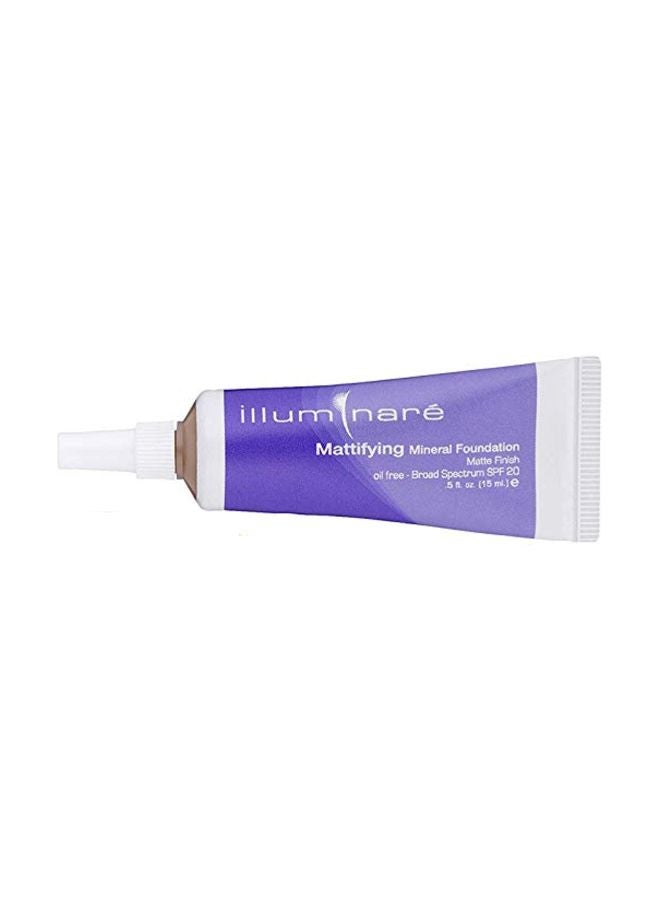 Mattifying Mineral Foundation Cream Sienna Sun