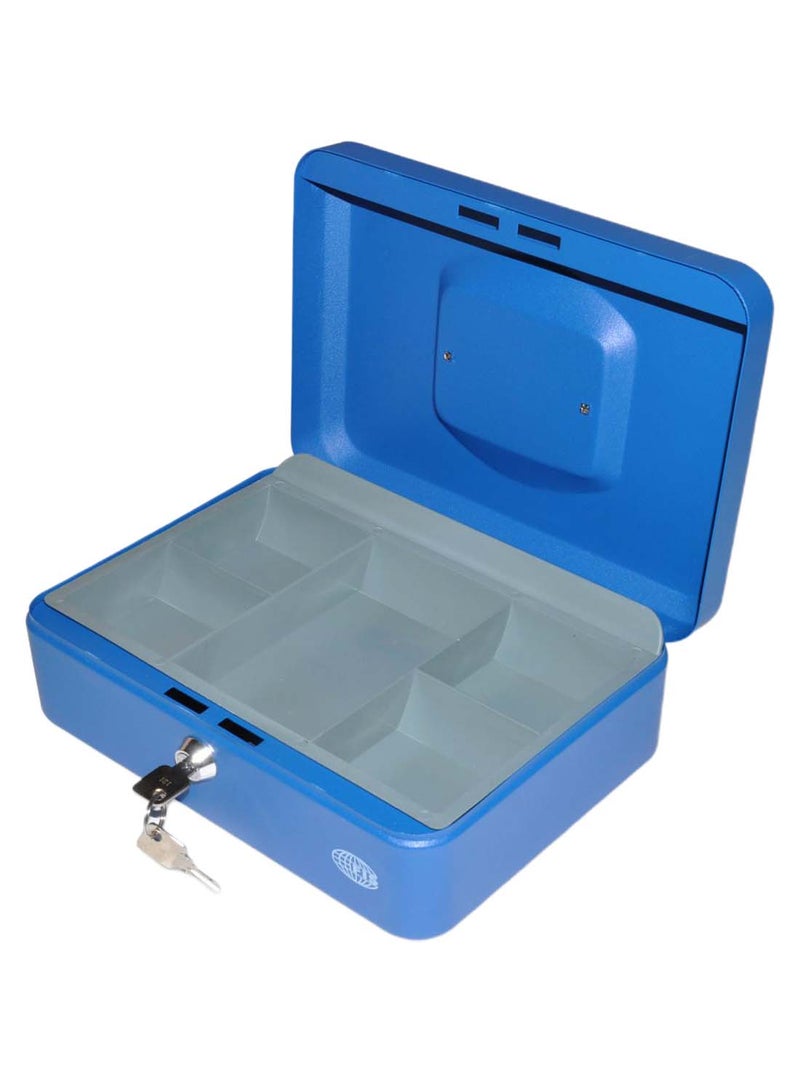 FIS - Cash Box With Key Blue - Image 1