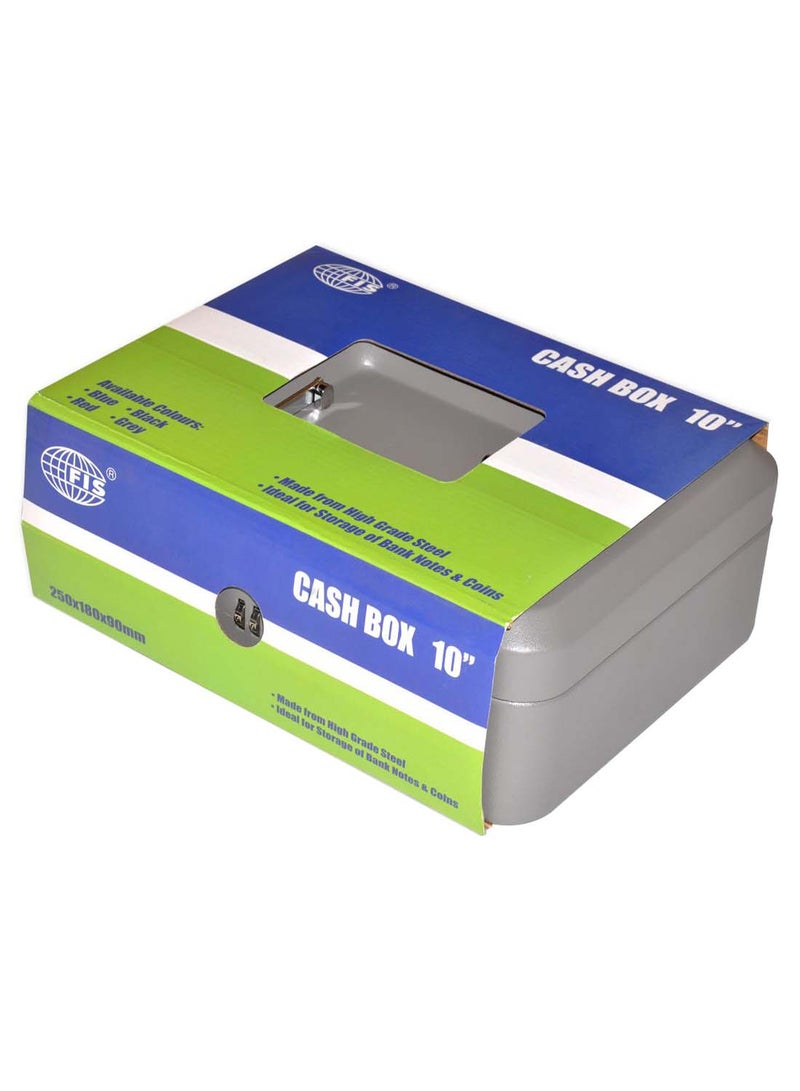 إف اي أس  علبة لتخزين النقود بقفل رقمي رمادي - Image 3