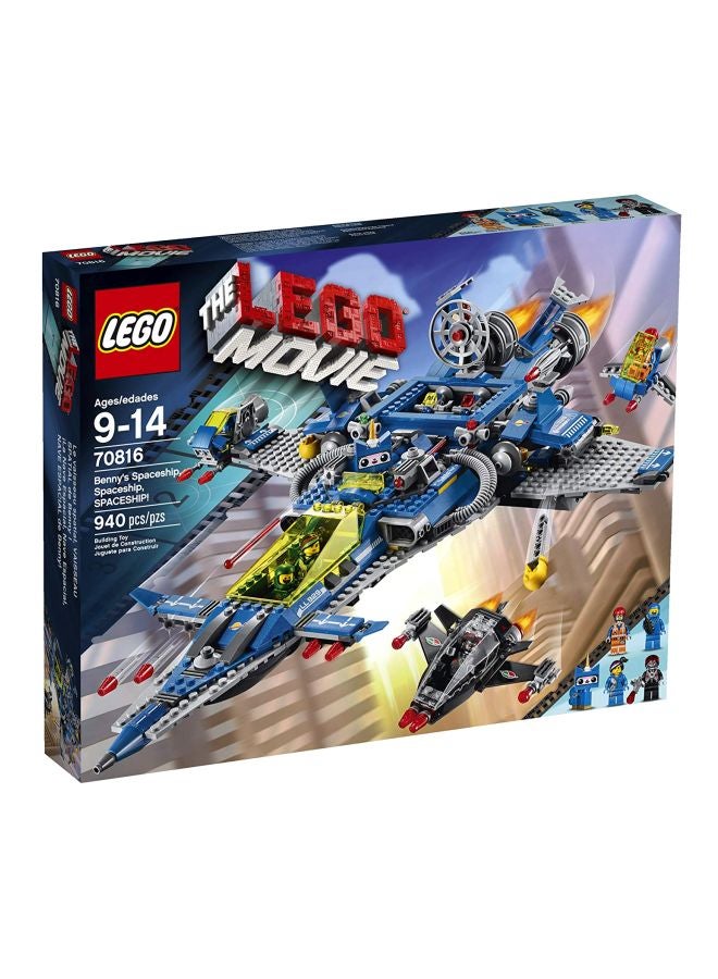 LEGO - 70816 940-Piece The Movie Benny's Spaceship, Spaceship, Spaceship! Building Set 70816 9+ Years - Image 1