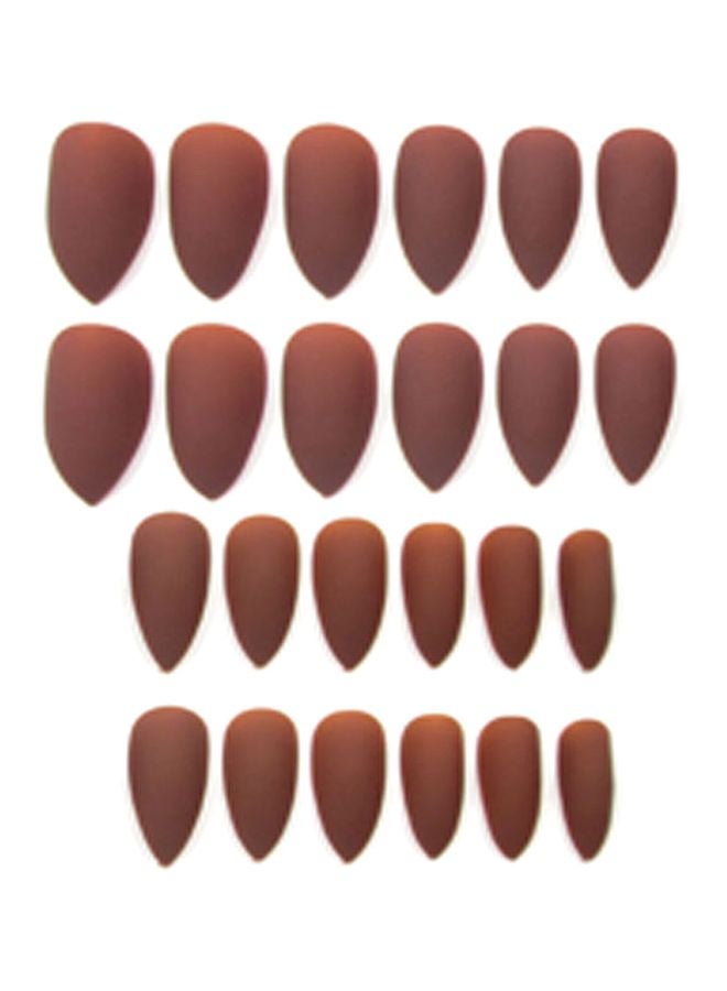 Pack Of 24 Artificial Nails F91 - Image 1