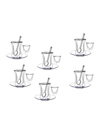 24-Piece Glass Tea Set Clear - v1576733679/N28671808A_1