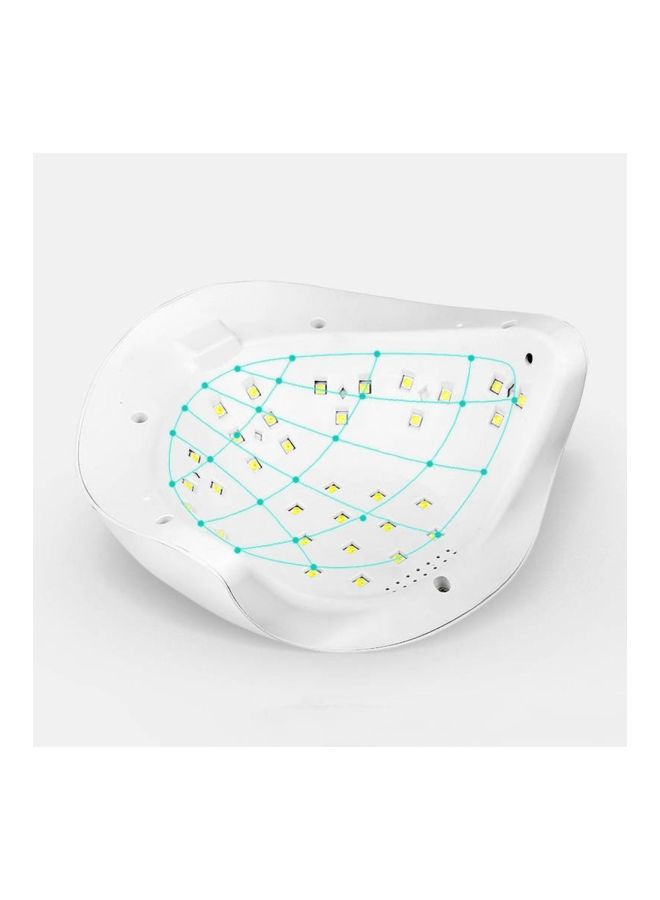 مجفف طلاء الأظافر بمصباح LED يعمل بالأشعة فوق البنفسجية أبيض - Image 5