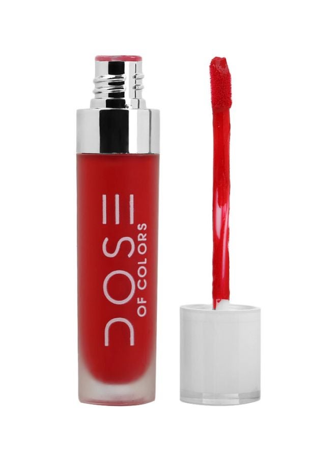 Dose - Liquid Matte Lipstick 5# Kiss Of Fire - Image 1