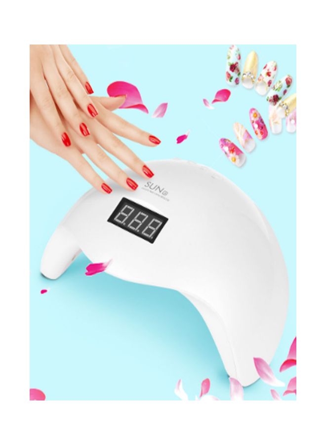 Sun LED Phototherapy Nail Gel Polish Lamp Dryer White - Image 2