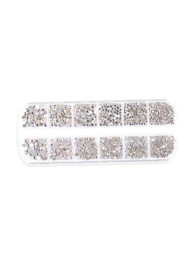 12-Grid Nail Rhinestone 1 - Image 1