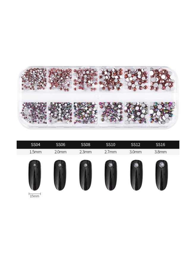 12-Grid Nail Rhinestone 1 - Image 4
