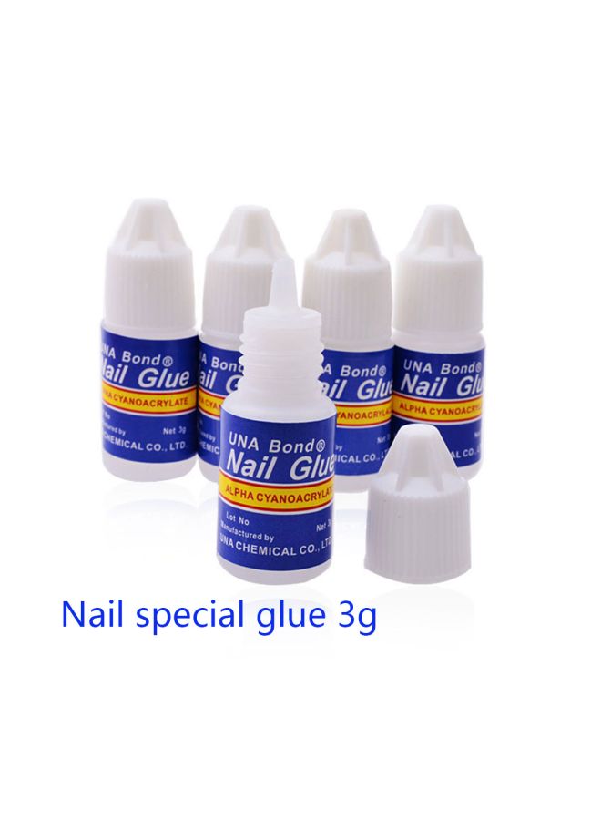 5-Piece Nail Glue Clear - Image 2