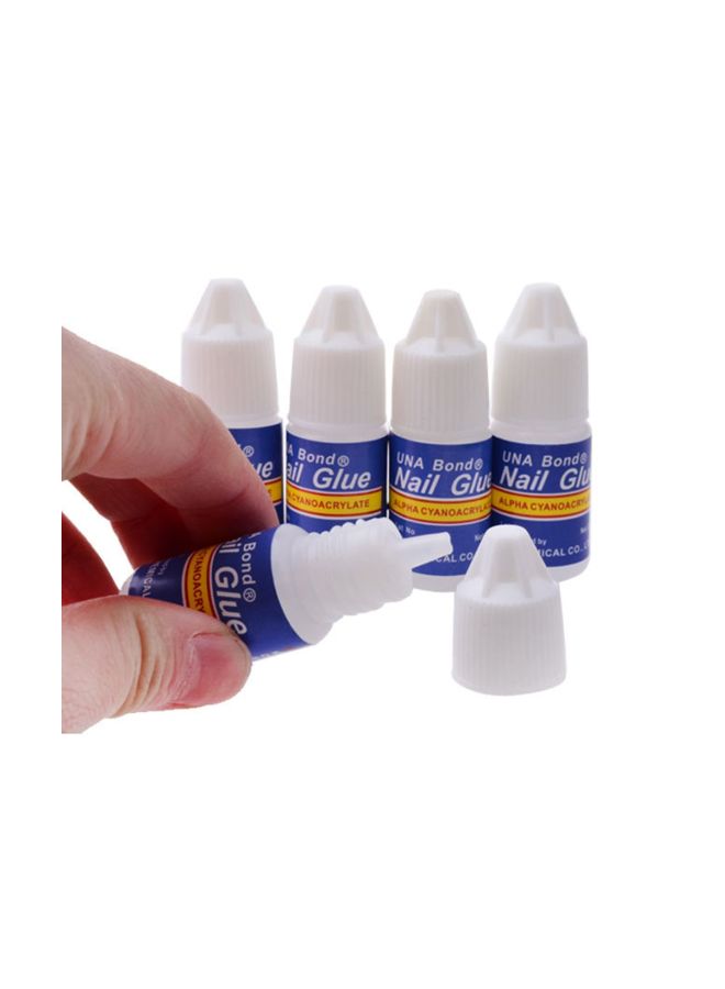 5-Piece Nail Glue Clear - Image 3