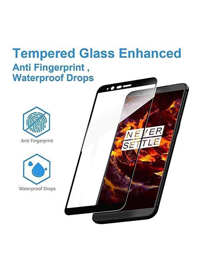 Screen Protector for iPhone 11 Pro Max 6.5", Full Coverage Tempered Glass Screen Protector 2.5D Edge 9H Hard Crystal Clear (2 Pack,Black) Multicolour