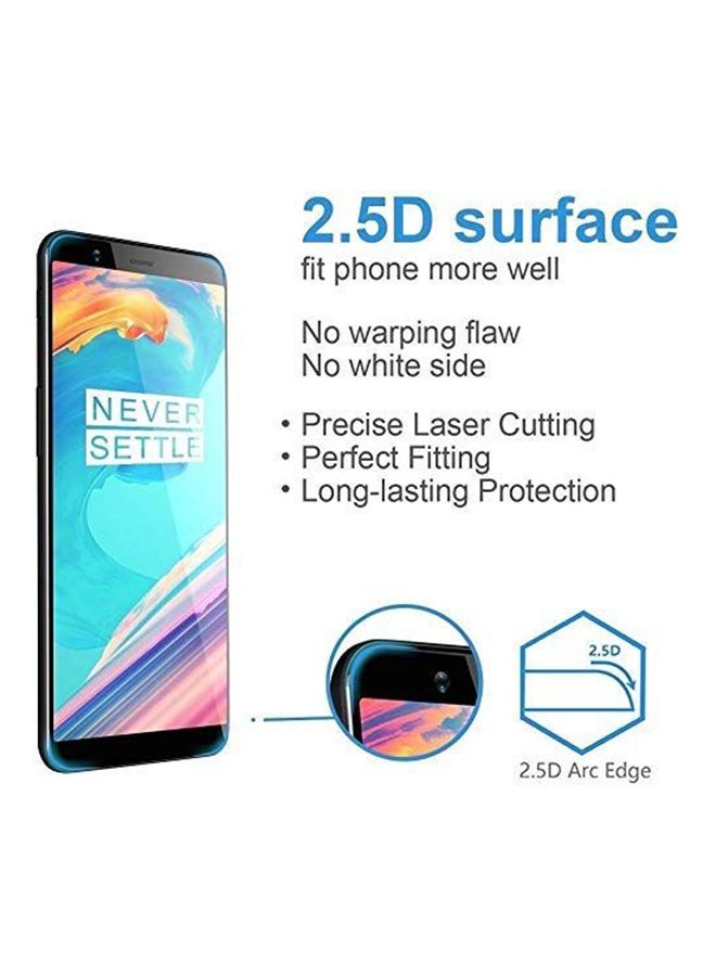 Screen Protector for iPhone 11 Pro Max 6.5", Full Coverage Tempered Glass Screen Protector 2.5D Edge 9H Hard Crystal Clear (2 Pack,Black) Multicolour