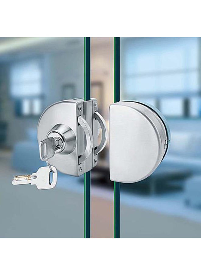 Door Lock Set Silver 15 X 10 X 5cm 