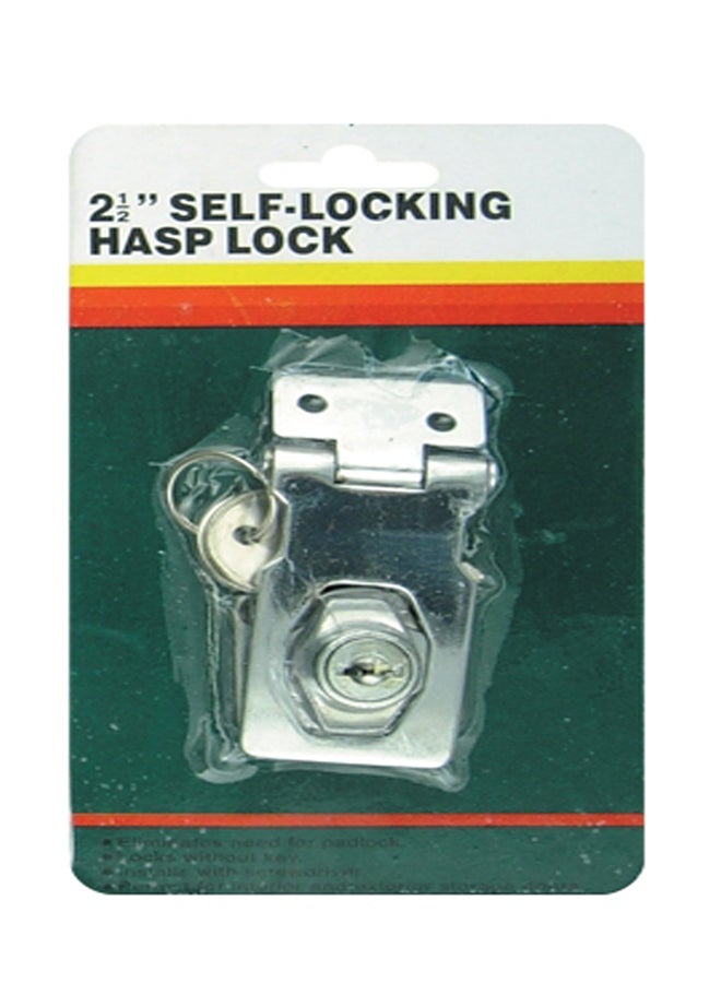 Hasp Lock Set Silver 3inch